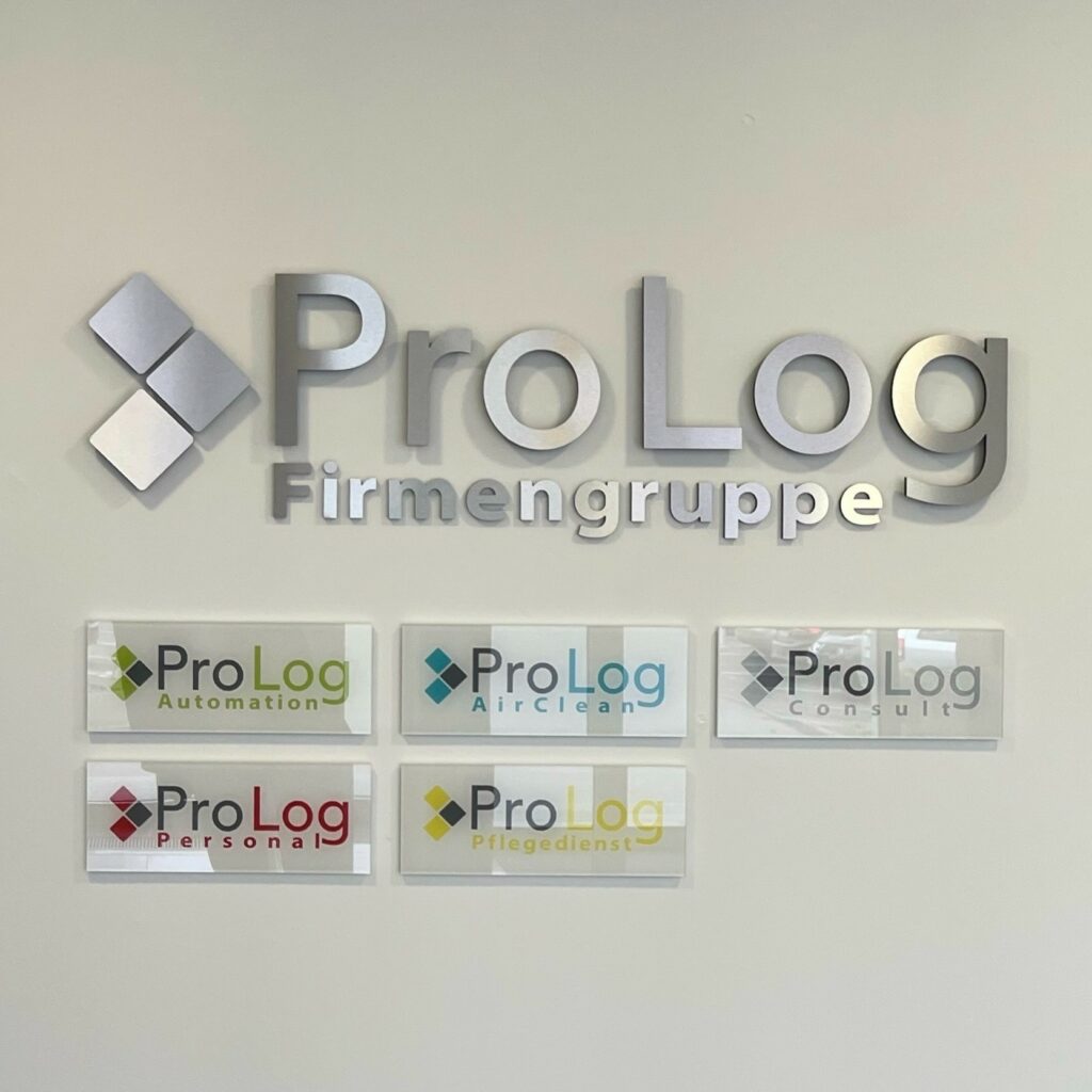 Logos der ProLog Firmengruppe