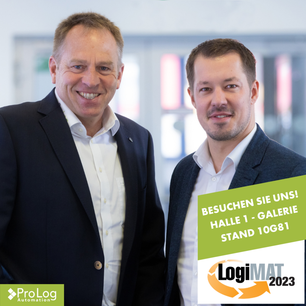 Volker Single und Markus Zipper laden zur LogiMAT 2023 ein