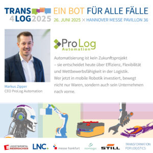 Markus Zipper: Wer jetzt in mobile Robotik investiert, bewegt nicht nur Waren, sondern auch sein Unternehmen nach vorne.
