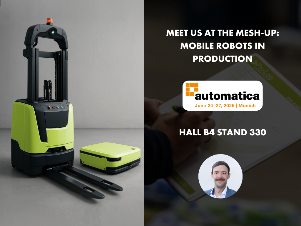 Meet us at the Mesh-Up Automatica