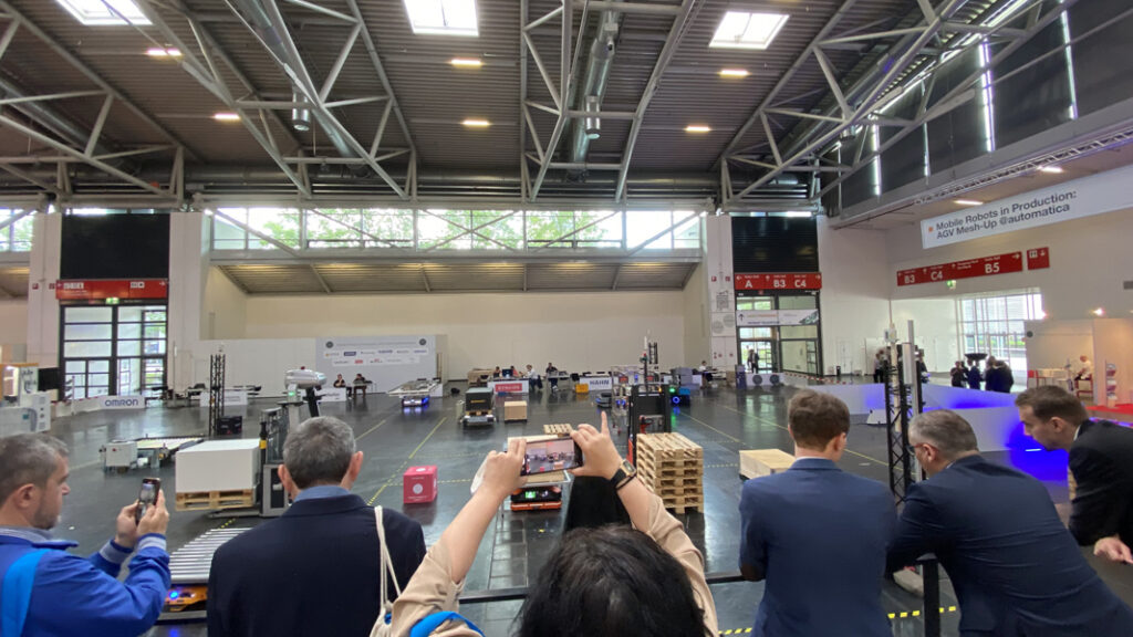Mobile Robotics in Production Live Vorstellung