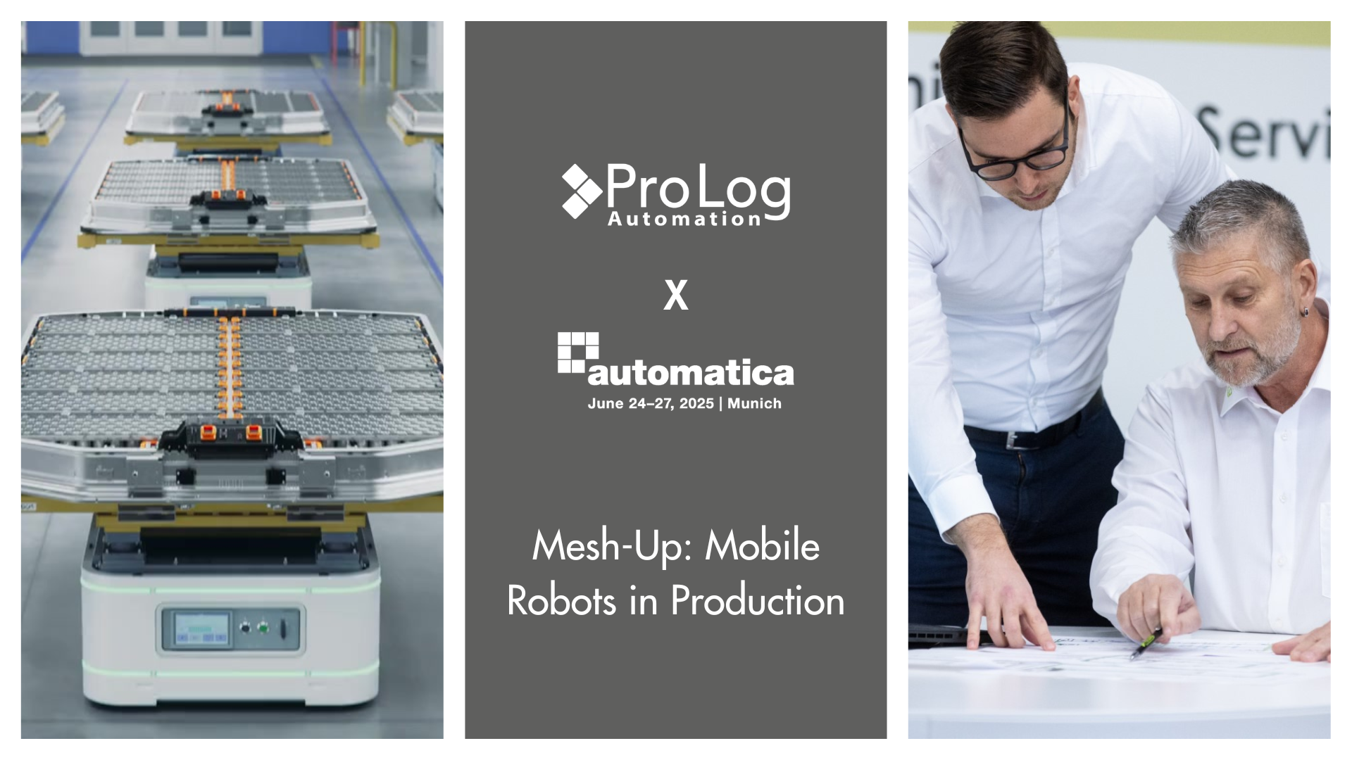 Rückblick Mesh-Up automatica Mobile Robots in Production 2025